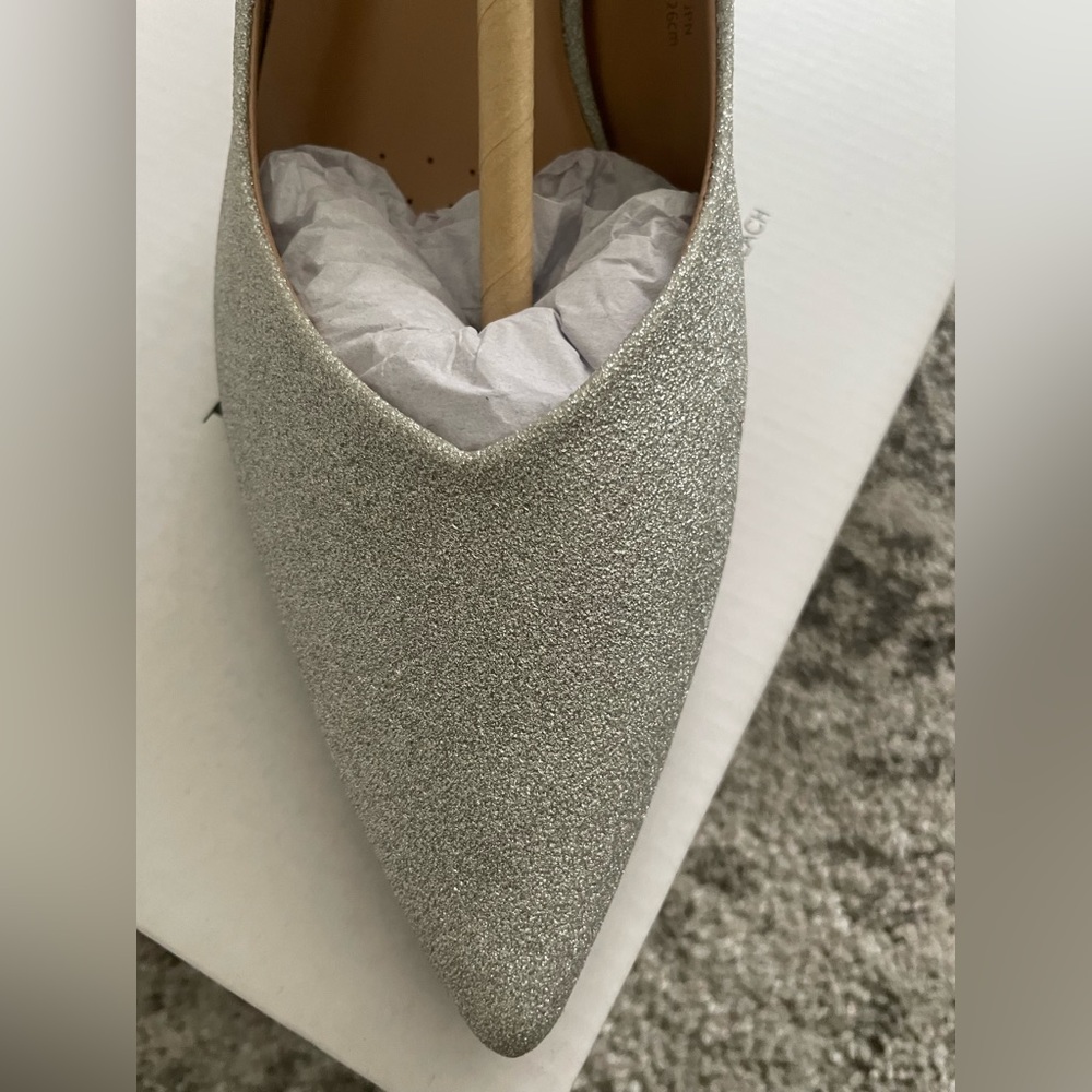 Silver heels